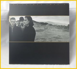 [bb52] U2 Joshua Tree Vinyl Lp [ U26 ] A2 B2 1987.  Gatefold.  Poster.  Cond