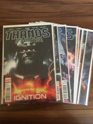 Thanos Imperative 1 - 6,  Ignition & Devastation One Shots (8 Books) Marvel Vf
