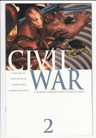 Civil War s1 2 3 4 5 6 Full Set - Marvel Comics - 2006 2