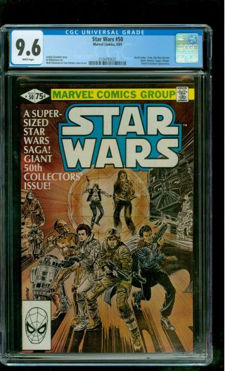 Star Wars 50 Cgc 9.  6 Nm,  Darth Vader Yoda Obi - Wan Kenobi Walt Simonson Cover