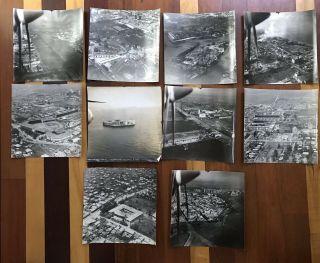 10 Vintage Wwii Aerial Reconnaissance Photos March 1945 Manila Philippines
