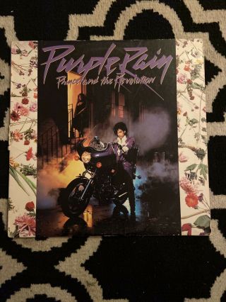 Prince And The Revolution “purple Rain” 1984 Vinyl Record Lp 1 - 25110,  G