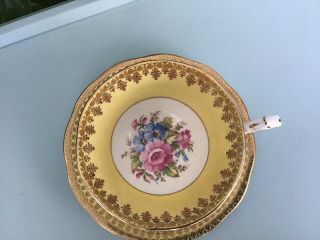 Rare Vintage Tea Cup and Saucer Queen Anne 1930’s 3