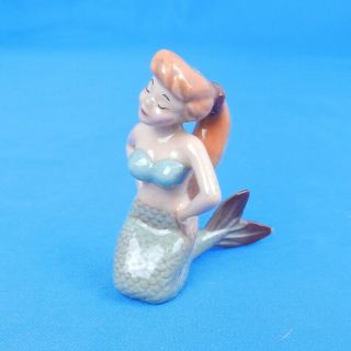 Vintage Hagen Renaker Miniature Mermaid Peter Pan Figurine Walt Disney 1950s Wow