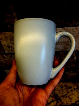 Royal Norfolk Greenbrier International Coffee Mug Tea Cup Stoneware Light Blue