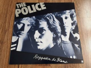 The Police - Reggatta De Blanc Lp 1979 A&m Barely Played Near
