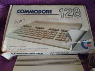 Vintage Commodore 128 Personal Computer Model C128 with Power supply - 3