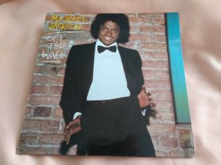 Michael Jackson Off The Wall Vinyl Lp Album Epic Warner Bros Pop 1979 Vgc Vtg Uk