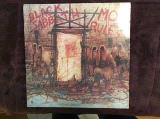 Black Sabbath Mob Rules Lp 1981 Warner Bros Bsk 3605 Townhouse London Press Nm