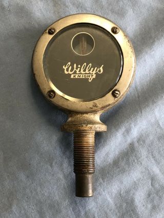 Willys Knight Motometer For Vintage Antique Radiator Cap Hood Ornament 1920 