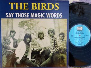 Birds Rare Uk Lp Say Those Magic Words Nm ’97 Beat Blp3 Ronnie Wood Garage Psych