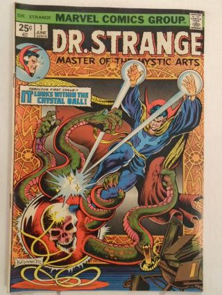 Marvel Doctor Strange 1 (1974) 1st Appearance Of The Silver Dagger