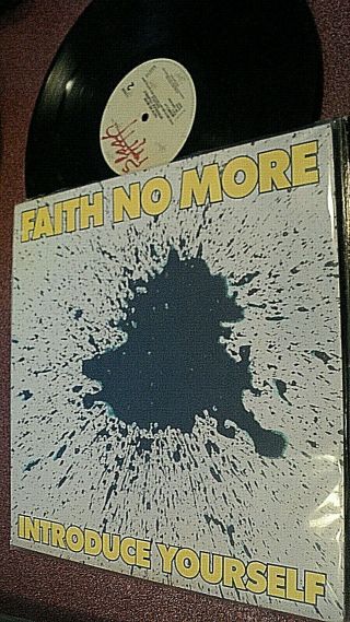 Faith No More Introduce Yourself Lp Slash Label From 1987 Vg,  Vinyl
