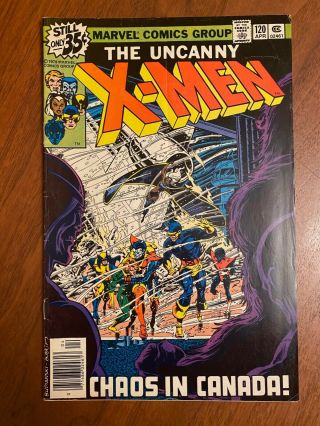 Uncanny X - Men 120 (1st Alpha Flight) 1979