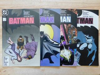 Dc Comics 1987 - Batman Year One 404,  405,  406,  407 - 1st Modern Catwoman