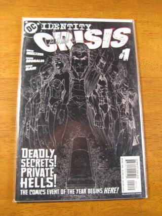Identity Crisis 1 2x Signed Michael Turner Rags Morales