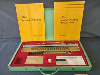 Vintage Empisal Mini Schnell - Stricker Knitting Machine In Case