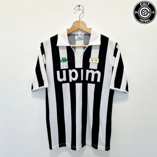 1991/92 Baggio 10 Juventus Vintage Kappa Home Football Shirt (s) Italy