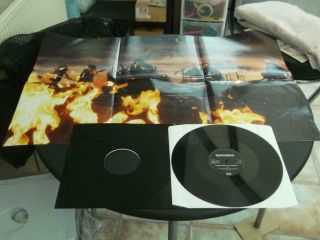 Iron Maiden From Here To Eternity 1992 Uk 12 " Vinyl Record With Poster Sleeve Ex