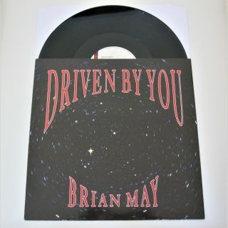 Brian May - Queen : Driven By You 12 " Uk 1991 Vinyl Single Maxi Record