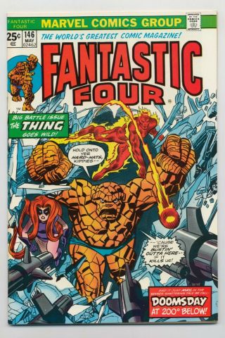Fantastic Four 146 Near Nm (9.  4) Marvel Comics 1974