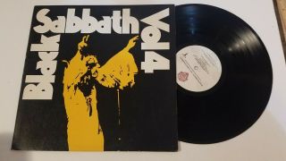 Black Sabbath Lp Vol.  4 Warner Bros Bs 2602 Vinyl Vg,  /ex