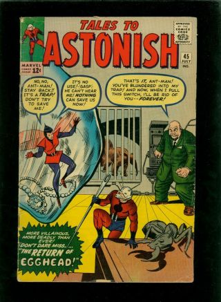 Tales To Astonish 45 Gd/vg 3.  0