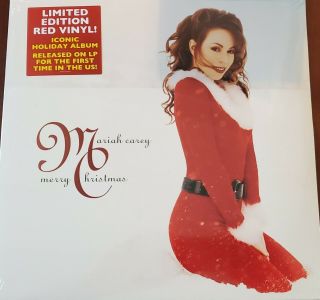 Merry Christmas [lp] [bonus Track] By Mariah Carey (vinyl,  Oct - 2015,  Sony.