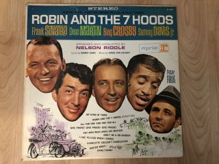 Robin And The 7 Hoods Soundtrack 1964 Reprise F - 2021 Jacket Vg,  Vinyl Nm -