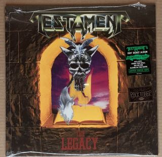 Testament The Legacy 2017 Limited Green Vinyl,  Like