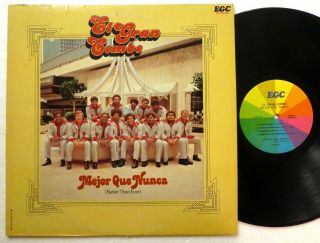 El Gran Combo Mejor Que Nunca Lp Latin 1976 Salsa,  Son Near - Vinyl 5253