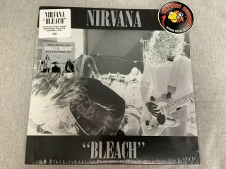 Nirvana Bleach Limited Red Marble Rock Lp Vinyl 2020 Piranha Records