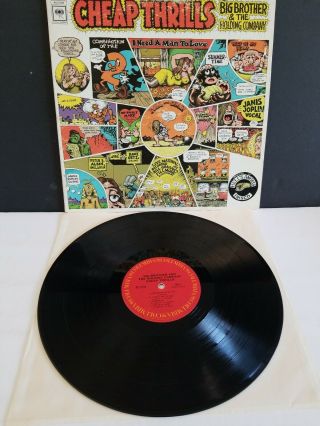 Janis Joplin Lp Big Brother And The Holding Company Kcs9700 V.  G,  Vinyl