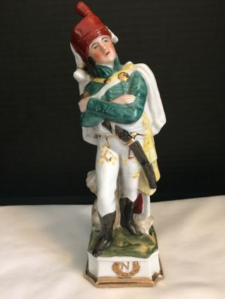 Porcelain,  Napoleonic Soldier Figurine
