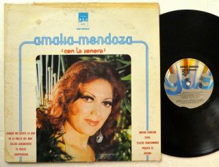 Amalia Mendoza Con La Sonora Lp Latin 1975 - Vinyl 5505