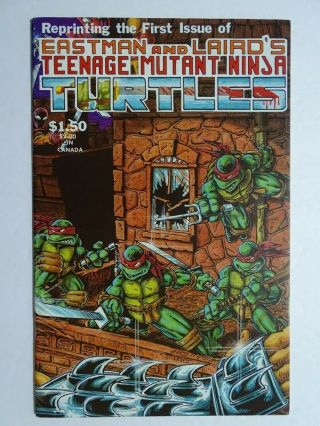 Teenage Mutant Ninja Turtles 1 4th Printing (mirage,  1985)