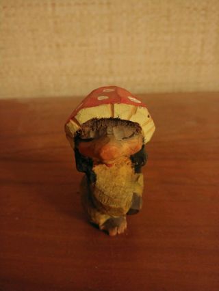 Henning Norway Hand Carved Troll Boy And Girl 3 Inches