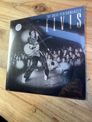 Elvis Presley The Great Performances 1990 Origi W/hype Sticker