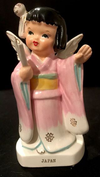 Vintage Japan Fine Quality Japan Geisha Girl Porcelain Figure