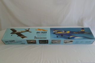 Vintage Carl Goldberg Sky Tiger R/c Model Airplane Kit