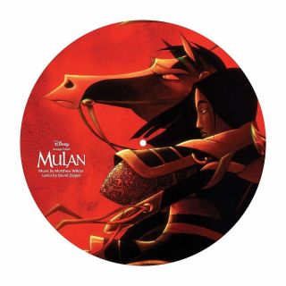 Mulan Songs/music From The Movie Disney Vinyl Picture Disc Lp