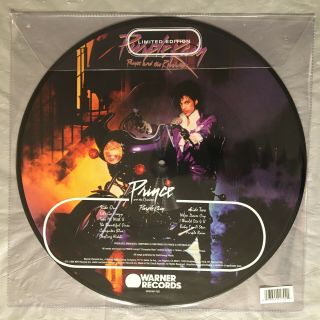Prince - Purple Rain (picture Disc Vinyl Lp) 2017 Wb 557283 /