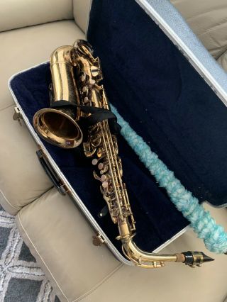 Vintage Conn Shooting Star Alto Saxophone With Hard Case