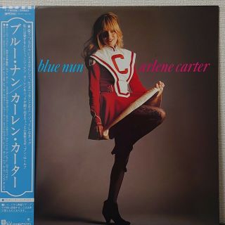 Carlene Carter Blue Nun Warner P - 11092w Japan Obi Vinyl Lp