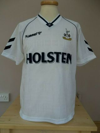 Vintage Tottenham Hotspur Hummel Home Shirt 1989 Mens Medium
