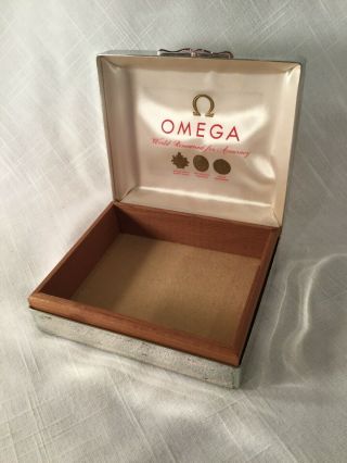 Vintage Authentic Omega Watch Display Box