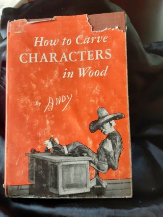 How To Carve Characters In Wood H.  S.  Andy Anderson