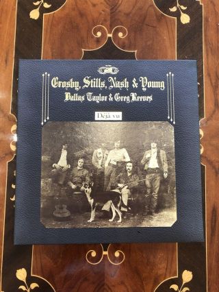 Deja Vu Crosby Stills Nash & Young Dallas Taylor Greg Reeves Vinyl Lp Sd 7200