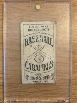 1909 E90 - 1 Ty Cobb Vintage American Caramel Orange Back PR - MLB HOF 3