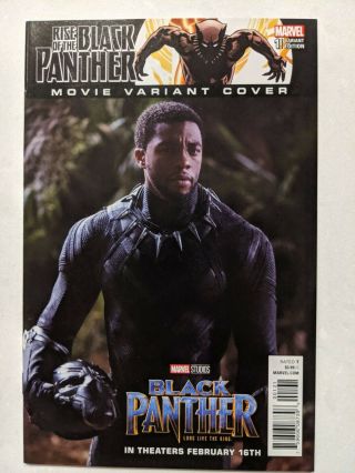 Rise Of The Black Panther 1 Movie Photo Variant